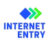 Internet entry transparent logo